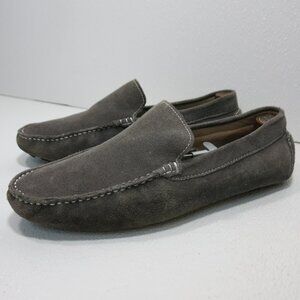 Zanzara Suede Leather Driver Moccasins Loafers Shoes Men's Footwear Sz 9.5